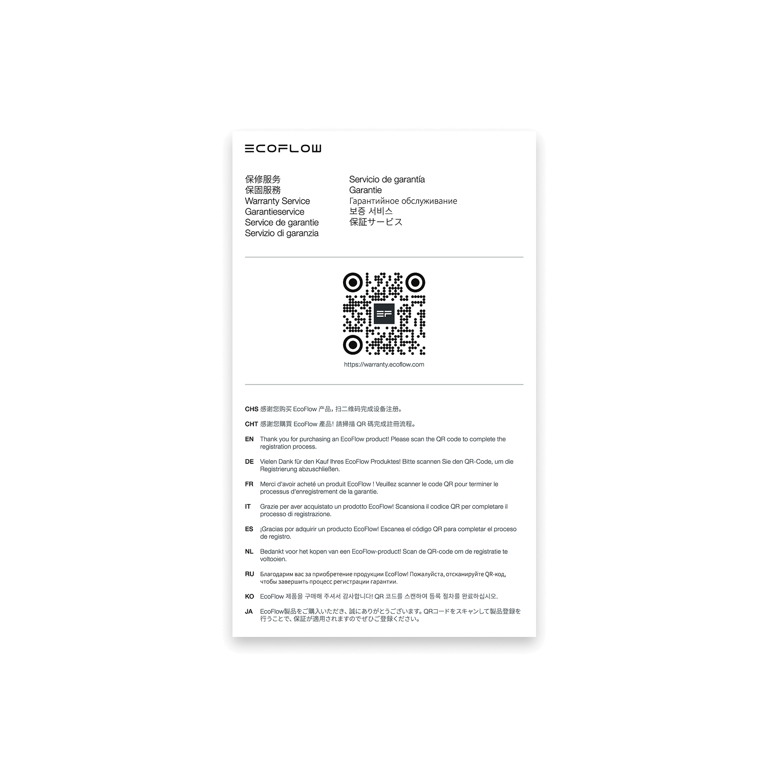 Certificato di garanzia