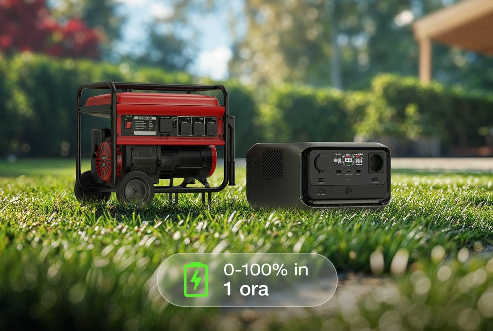 4 opzioni di ricarica, ricarica in tutta sicurezza dallo 0 al 100% in 1 ora