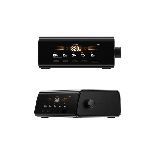 Caricabatterie da tavolo EcoFlow RAPID Pro (320 W, 5 porte, GaN) Power Bank Accessories EcoFlow Italia