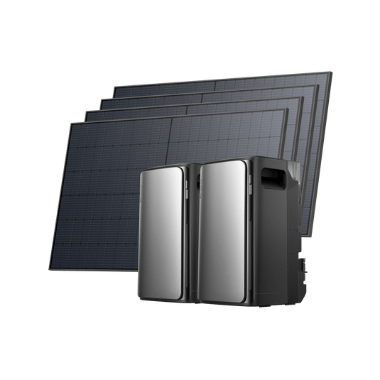Kit Fotovoltaico con Accumulo EcoFlow STREAM BKW II EcoFlow Italia Set di base Systeam STREAM 4 kWh