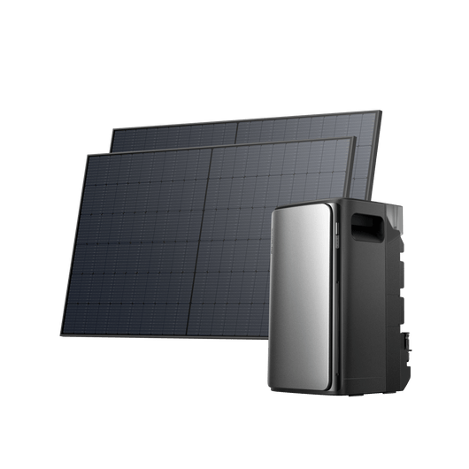 EcoFlow STREAM Ultra/Pro/Max Fotovoltaico con Accumulo EcoFlow Italia STREAM Max 2 pannelli solari rigidi da 520 W
