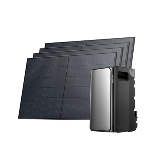 EcoFlow STREAM Ultra/Pro/Max Fotovoltaico con Accumulo EcoFlow Italia STREAM Ultra 600W 4 pannelli solari rigidi da 520 W