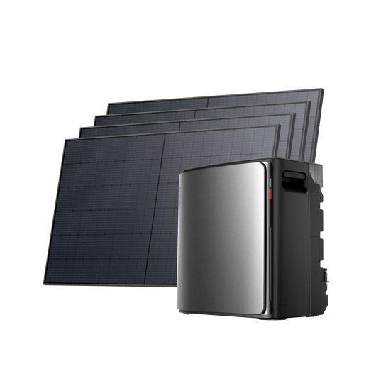 EcoFlow STREAM Ultra X Fotovoltaico con Accumulo BKW II EcoFlow Italia STREAM Ultra X 4 pannello solare bifacciale da 520 W