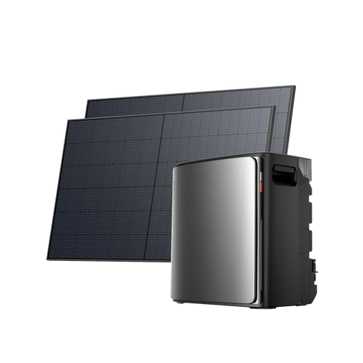 EcoFlow STREAM Ultra X Fotovoltaico con Accumulo BKW II EcoFlow Italia STREAM Ultra X 2 pannello solare bifacciale da 520 W