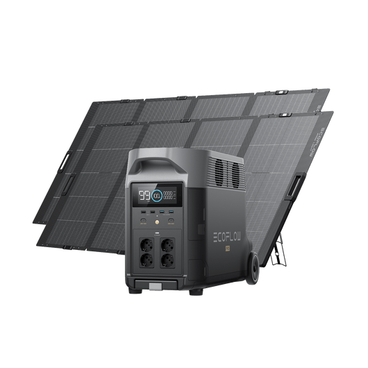 Generatore solare EcoFlow DELTA Pro (portatile FV 400 W) Bundles EcoFlow 2*400W + DELTA Pro