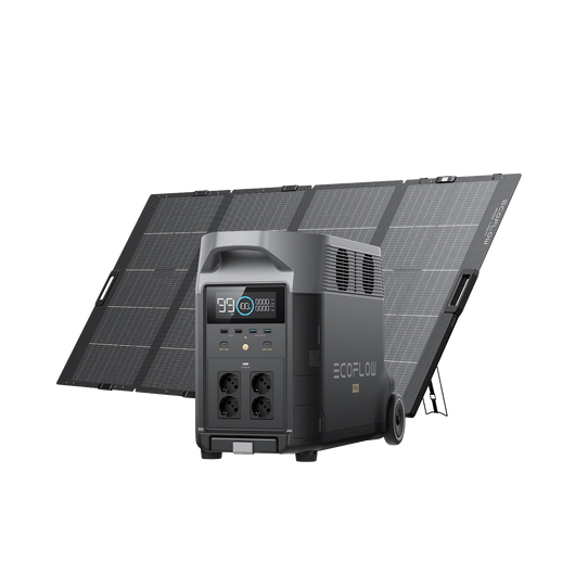 Generatore solare EcoFlow DELTA Pro (portatile FV 400 W) Bundles EcoFlow 1*400W + DELTA Pro