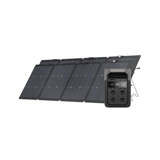 Generatore solare serie EcoFlow DELTA 3 (FV 220 W) Bundles EcoFlow Italia DELTA 3 2 x Pannelli solari portatili da 220 W