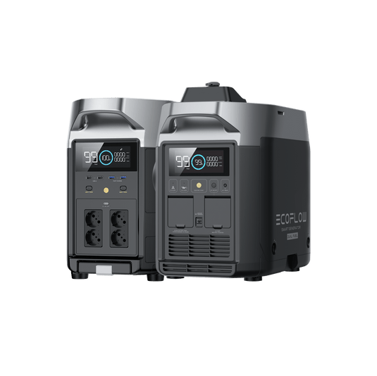 EcoFlow DELTA Pro +  Smart Generator (Dual Fuel) Bundle EcoFlow Italia