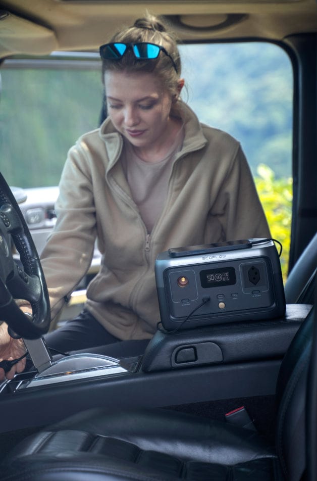 <p>Ricarica in auto</p>