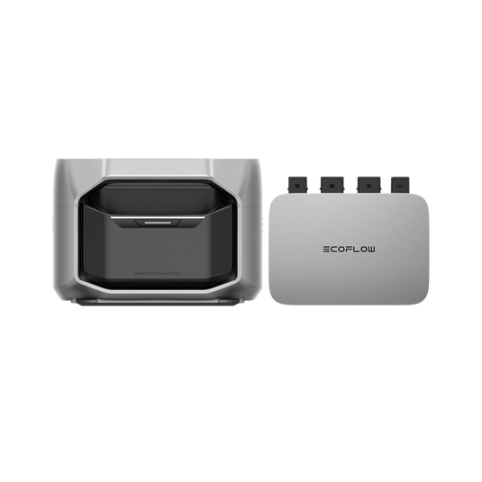 Batteria aggiuntiva intelligente EcoFlow DELTA Pro 3  EcoFlow Europe Batteria aggiuntiva intelligente DELTA Pro 3 + Microinverter PowerStream 800 W (Con Cavo)  