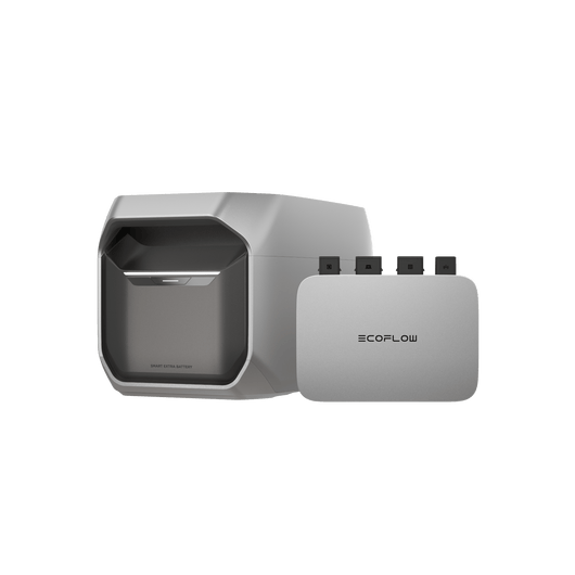 Batteria aggiuntiva intelligente serie EcoFlow DELTA 3 EcoFlow Europe Batteria aggiuntiva intelligente DELTA 3 + PowerStream da 800 W