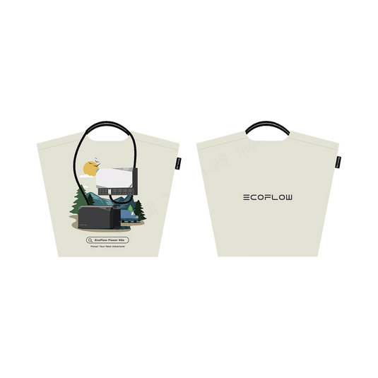 Borsa ecologica ricamata EcoFlow Europe Borsa ecologica ricamata