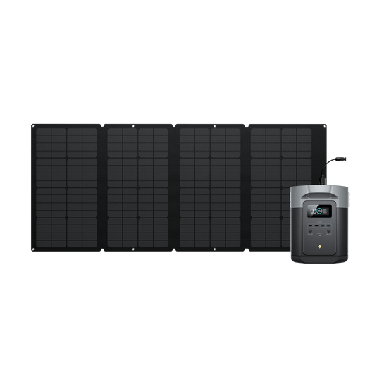 Generatore solare EcoFlow DELTA 2 Max (PV 160 W) Bundles EcoFlow Europe 1*160W + DELTA 2 Max  