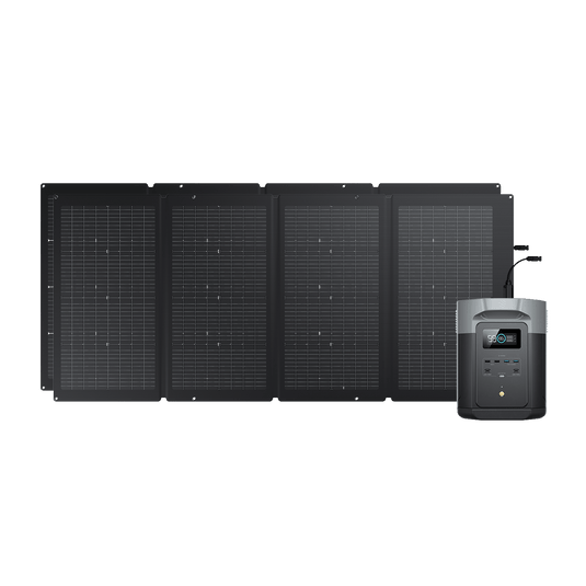 Generatore solare EcoFlow DELTA 2 Max (PV 220 W) Bundles EcoFlow Europe 2*220W + DELTA 2 Max  