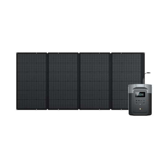 Generatore solare EcoFlow DELTA 2 Max (FV 400 W) Bundles EcoFlow Europe 1*400W + DELTA 2 Max  