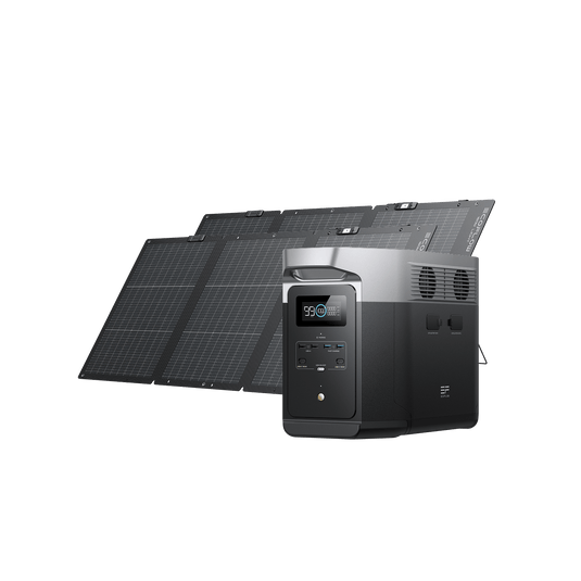 Generatore solare EcoFlow DELTA 2 Max (FV 160 W) Bundles EcoFlow Europe 2*160W + DELTA 2 Max
