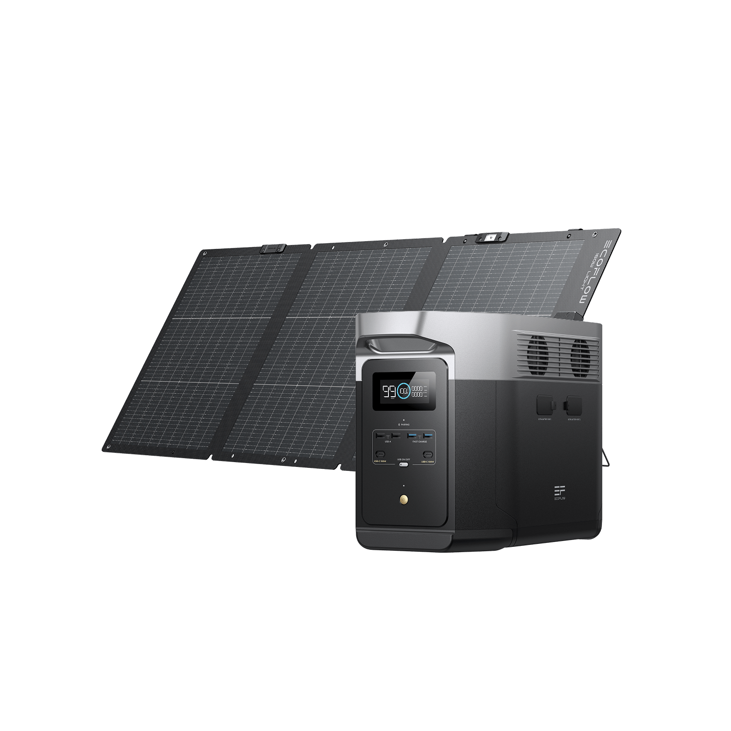 Generatore solare EcoFlow DELTA 2 Max (FV 160 W) Bundles EcoFlow Europe 1*160W + DELTA 2 Max