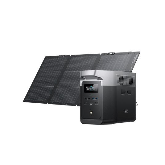 Generatore solare EcoFlow DELTA 2 Max (FV 160 W) Bundles EcoFlow Europe 1*160W + DELTA 2 Max