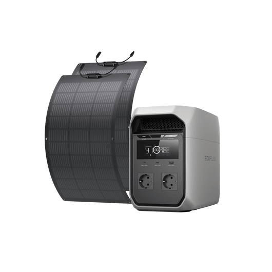 EcoFlow DELTA 3 Classic (1024Wh) Power station portatile Portable Power EcoFlow Italia DELTA 3 Classic + Pannello solare flessibile da 100 W*2