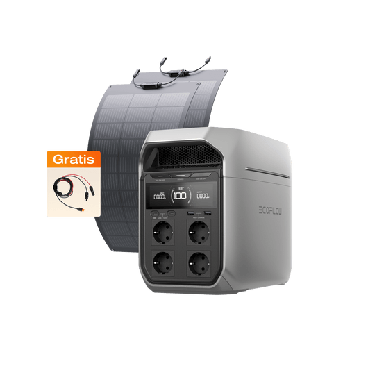 EcoFlow DELTA 3 Classic (1024Wh) Power station portatile Portable Power EcoFlow Italia DELTA 3 Classic + Pannello solare flessibile da 100 W*2