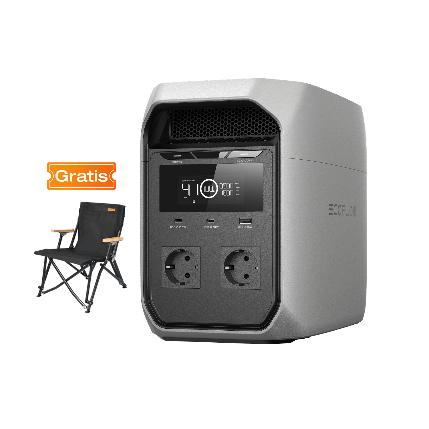 EcoFlow DELTA 3 Classic (1024Wh) Power station portatile DELTA 3 Classic (1024Wh)