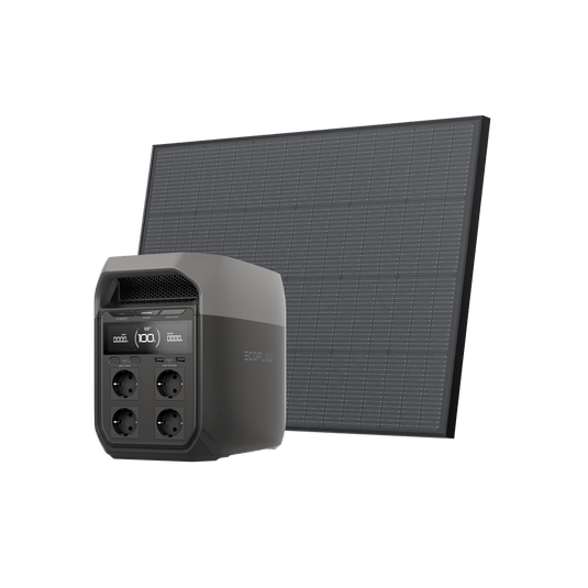 Generatore solare serie EcoFlow DELTA 3 (rigido FV 175 W) EcoFlow Italia DELTA 3 1 x Pannello solare rigido da 175 W