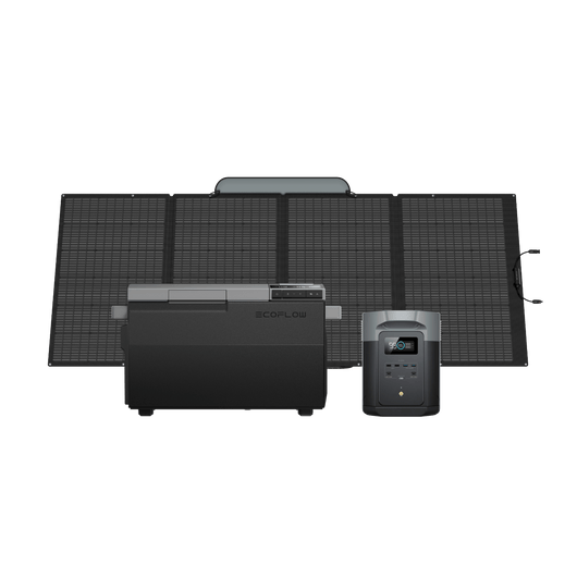 EcoFlow GLACIER + EcoFlow DELTA 2 Max + Pannello Solare 400W  EcoFlow Europe   
