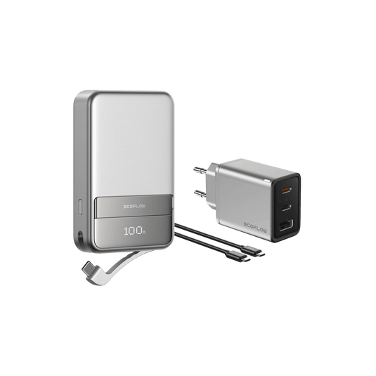 EcoFlow Kit di Ricarica Rapida RAPID 10.000 mAh+ 65W GaN Charger