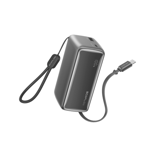 EcoFlow RAPID Power Bank (10K, 45W, Retractable Cable) Power Bank EcoFlow Italia
