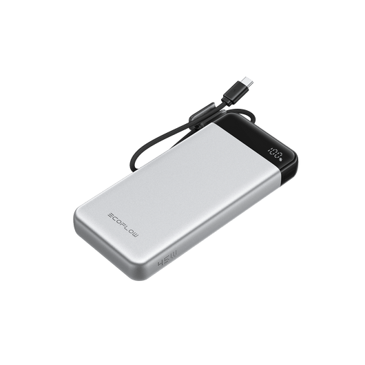 EcoFlow RAPID Power Bank (20K, 45W, Built-in Cable) Bianco