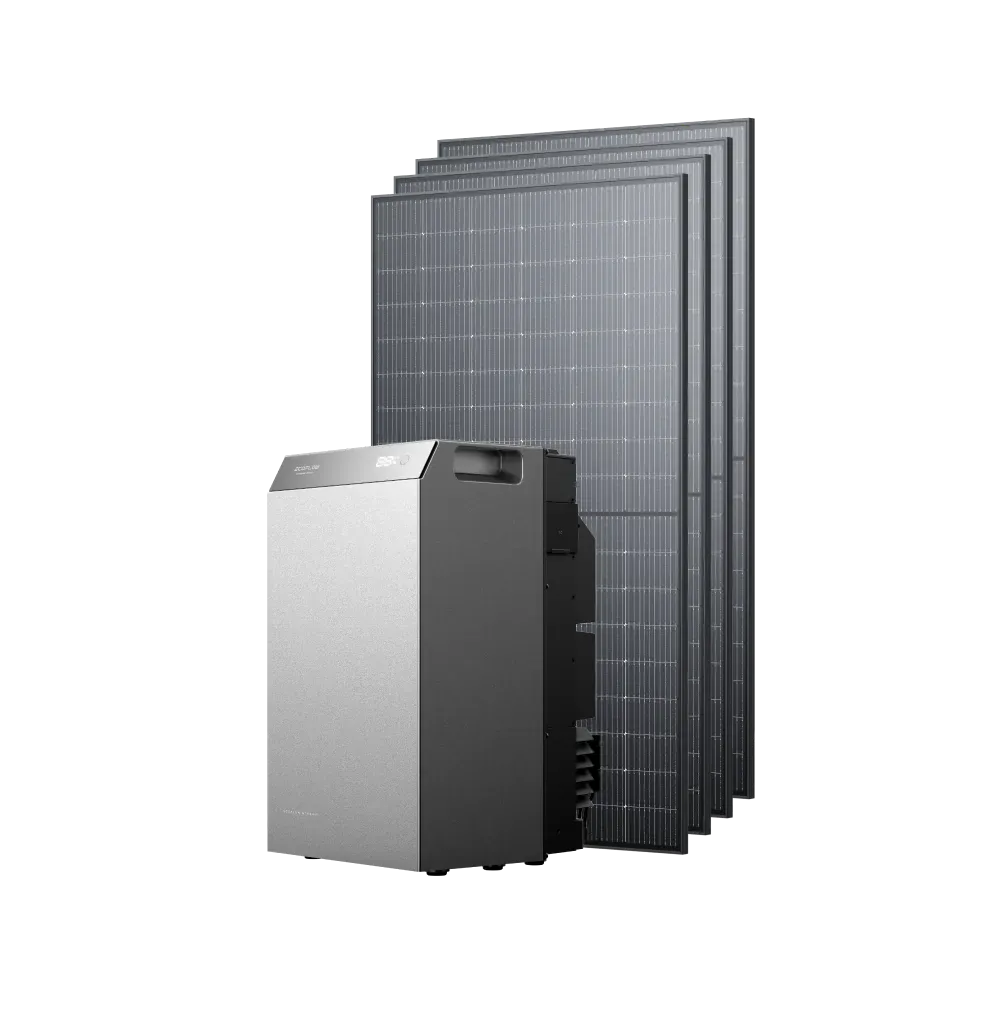 EcoFlow STREAM 5000 EcoFlow Italia STREAM 5000 + 4 pannelli solari rigidi da 500 W
