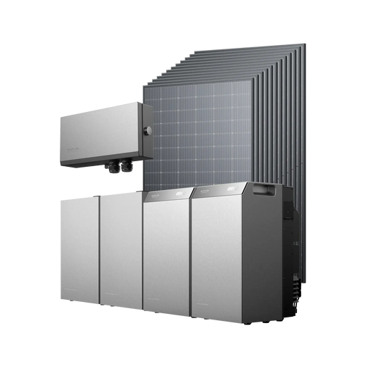EcoFlow STREAM Gateway EcoFlow Italia 2 x STREAM 5000 +2 × Batterie aggiuntive+ 12 x Pannello solare rigido da 500 W + STREAM Gateway