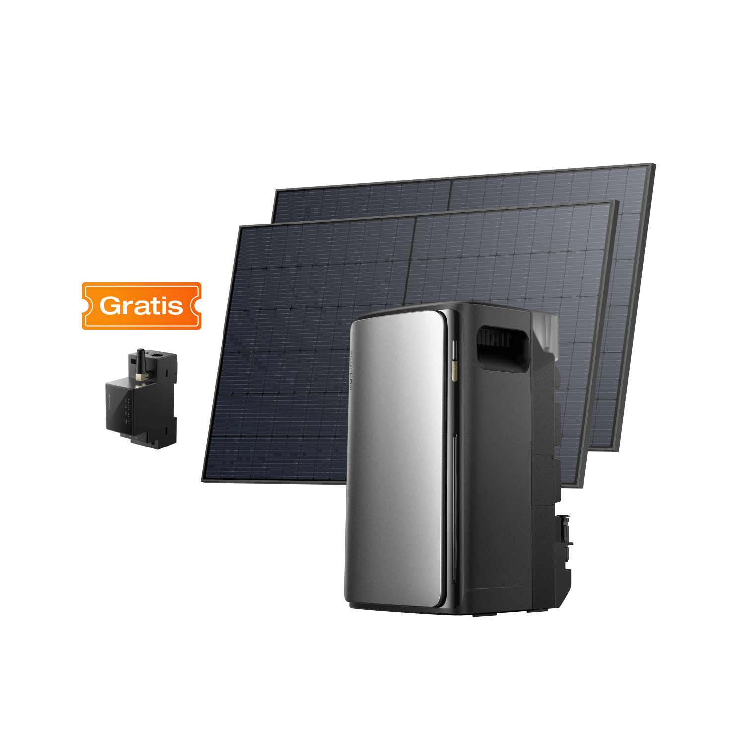 EcoFlow STREAM Ultra/Pro EcoFlow Italia STREAM Ultra 2 pannelli solari rigidi da 520 W