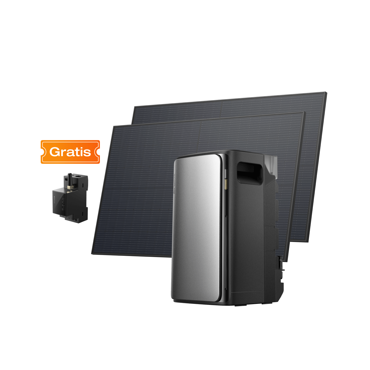 EcoFlow STREAM Ultra/Pro EcoFlow Italia STREAM Ultra 2 pannelli solari rigidi da 450 W