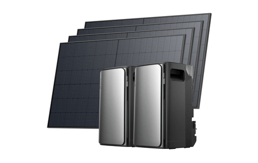 EcoFlow STREAM Ultra/Pro/Max STREAM Ultra 800W / STREAM AC Pro + 4 pannelli solari rigidi da 520 W