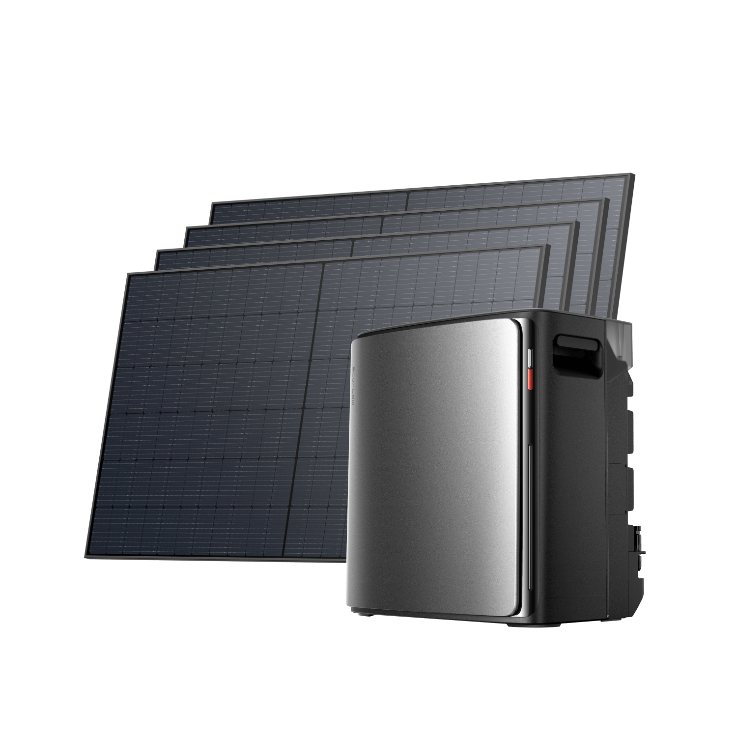 EcoFlow STREAM Ultra X Fotovoltaico con Accumulo BKW II EcoFlow Italia STREAM Ultra X 4 pannello solare bifacciale da 520 W
