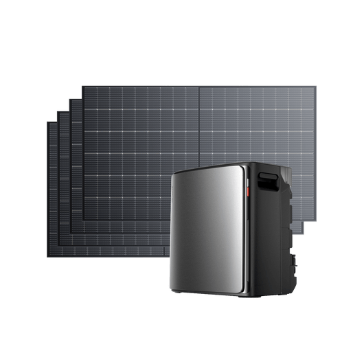 EcoFlow STREAM Ultra X Fotovoltaico con Accumulo BKW II EcoFlow Italia STREAM Ultra X 4 pannello solare rigido da 500 W