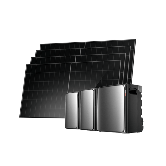 EcoFlow STREAM Ultra X Fotovoltaico con Accumulo STREAM Ultra X / 2 × STREAM Pro + 4 pannello solare rigido da 500 W