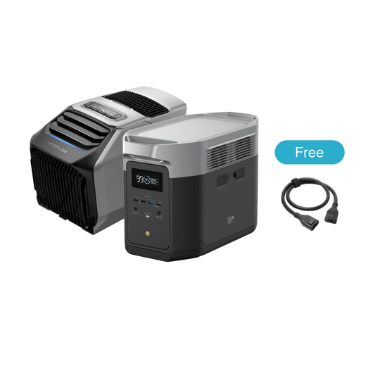 EcoFlow WAVE 2 + EcoFlow DELTA 2 Max + Pannello Solare 400W + XT150  EcoFlow Europe   