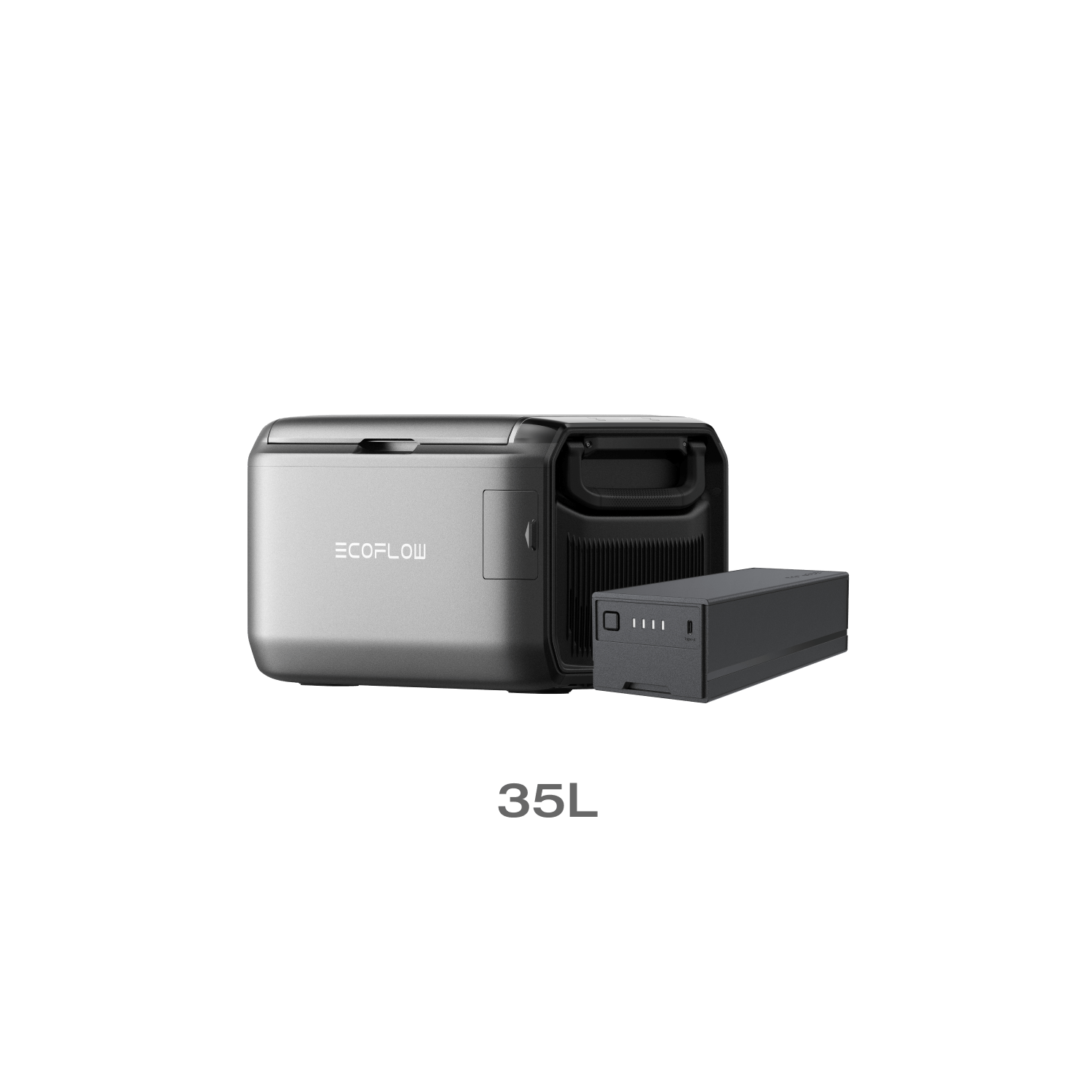 Frigorifero-freezer portatile EcoFlow GLACIER Classic 35 L + Batteria plug-in