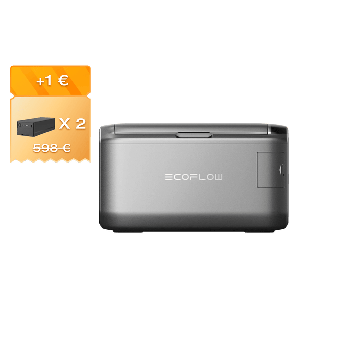 Frigo-freezer portatile EcoFlow GLACIER Classic EcoFlow Europe 35L 2 x Batteria plug-in