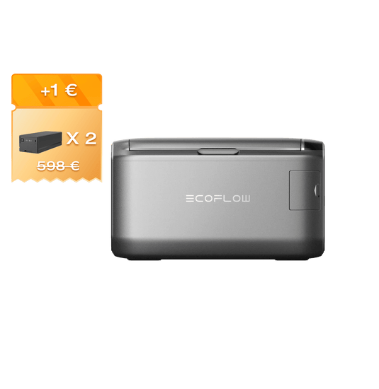 Frigo-freezer portatile EcoFlow GLACIER Classic 35L / 2 x Batteria plug-in