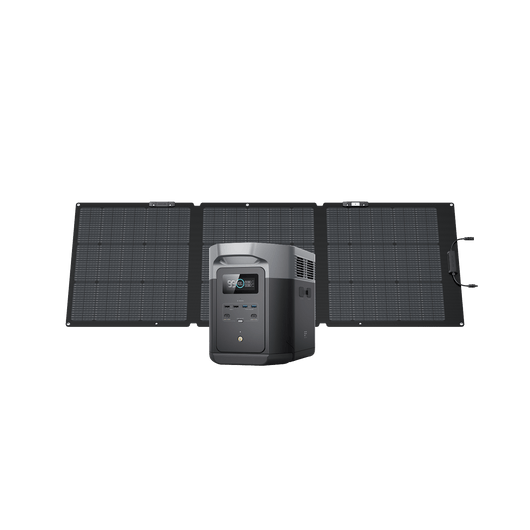 Generatore solare EcoFlow DELTA 2 Max (FV 160 W) Bundles EcoFlow Europe 1*160W + DELTA 2 Max