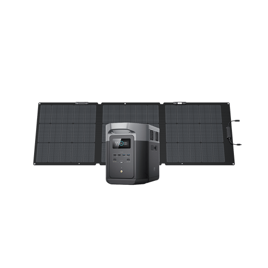 Generatore solare EcoFlow DELTA 2 Max (FV 160 W) Bundles EcoFlow Europe 1*160W + DELTA 2 Max