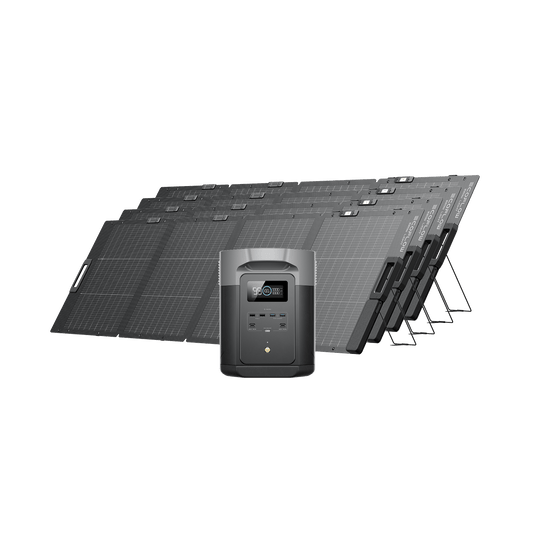 Generatore solare EcoFlow DELTA 2 Max (FV 220 W) Bundles EcoFlow Europe 4*220W + DELTA 2 Max