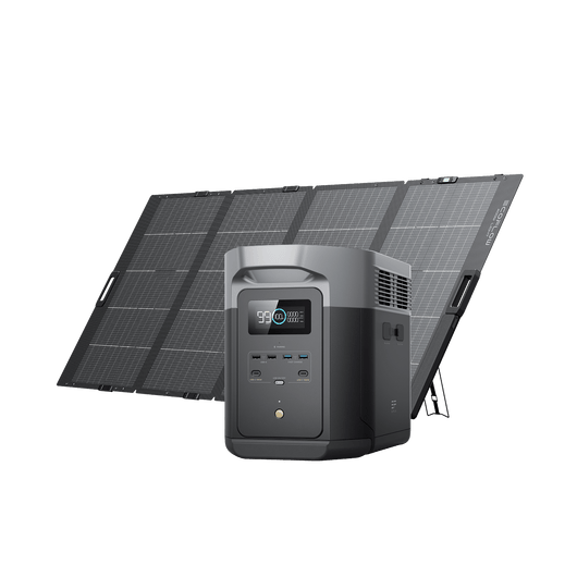Generatore solare EcoFlow DELTA 2 Max (FV 400 W) 1*400W + DELTA 2 Max