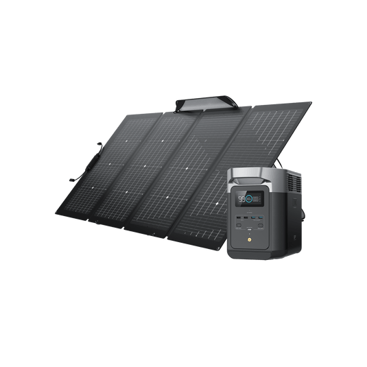Generatore solare EcoFlow DELTA 2 (FV 220 W) (Offerta speciale) Portable Power EcoFlow 1*220W + DELTA 2  