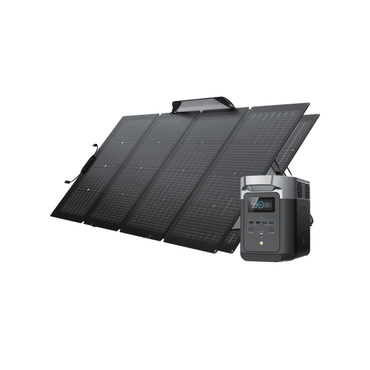 Generatore solare EcoFlow DELTA 2 (FV 220 W) (Offerta speciale) Portable Power EcoFlow 2*220W + DELTA 2  