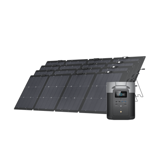 Generatore solare EcoFlow DELTA Max (FV 220 W) EcoFlow 2000 4