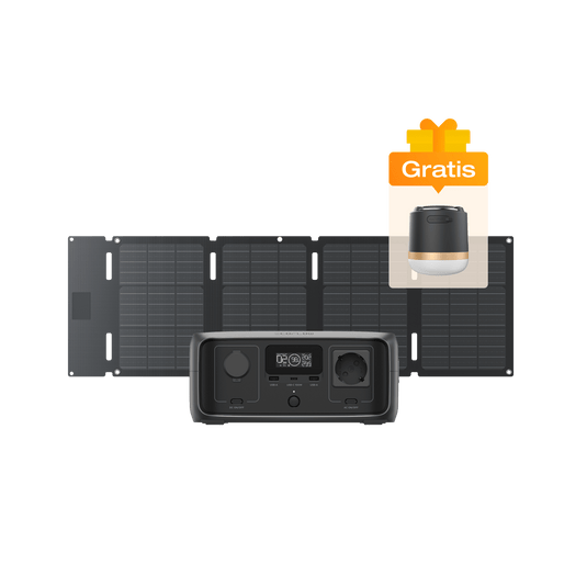 Generatore solare EcoFlow RIVER 3 Bundles EcoFlow Europe RIVER 3 + Pannello solare da 45 W (tipo C)  